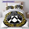 Udinese logo Bedding Quilt Set Quilt Cover Pillowcase Home Decoration Birthday Gift (1 * duvet cover + 2 * pillowcase, without core)