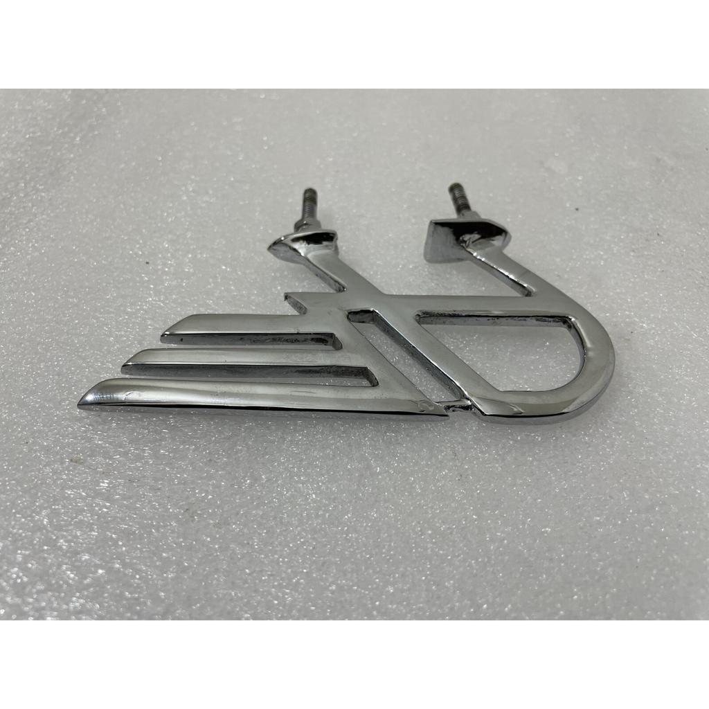 Vintage Austin of England Flying "A" Bonnet Emblem Badge Motif Chrome Finish