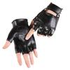 Кожаные перчатки без пальцев, открывающие пальцы, для клубных выступлений, женские, панк, не мейнстримные, из ПУ кожи, для уличных танцев
