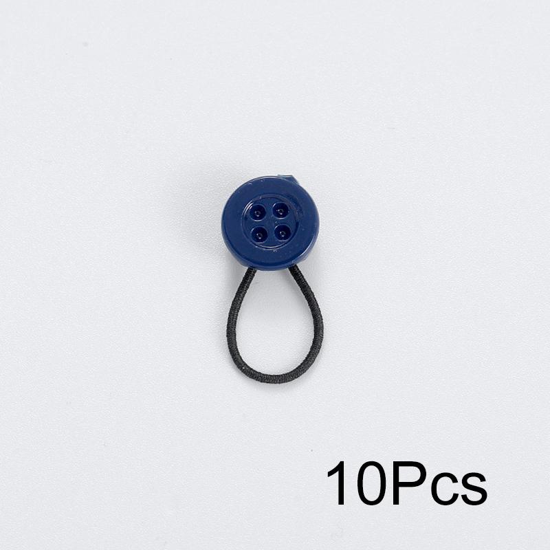 10Pcs Tie Expanders Lengthen Buckle Shirts Accessories No Sewing Flexible Reusable With Elastic Pant-Waist Stretch Cuff Extenders