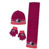 Beanie with Scarf and Gloves - Disney - Moana - Purple - One Size - 100% Acrylic