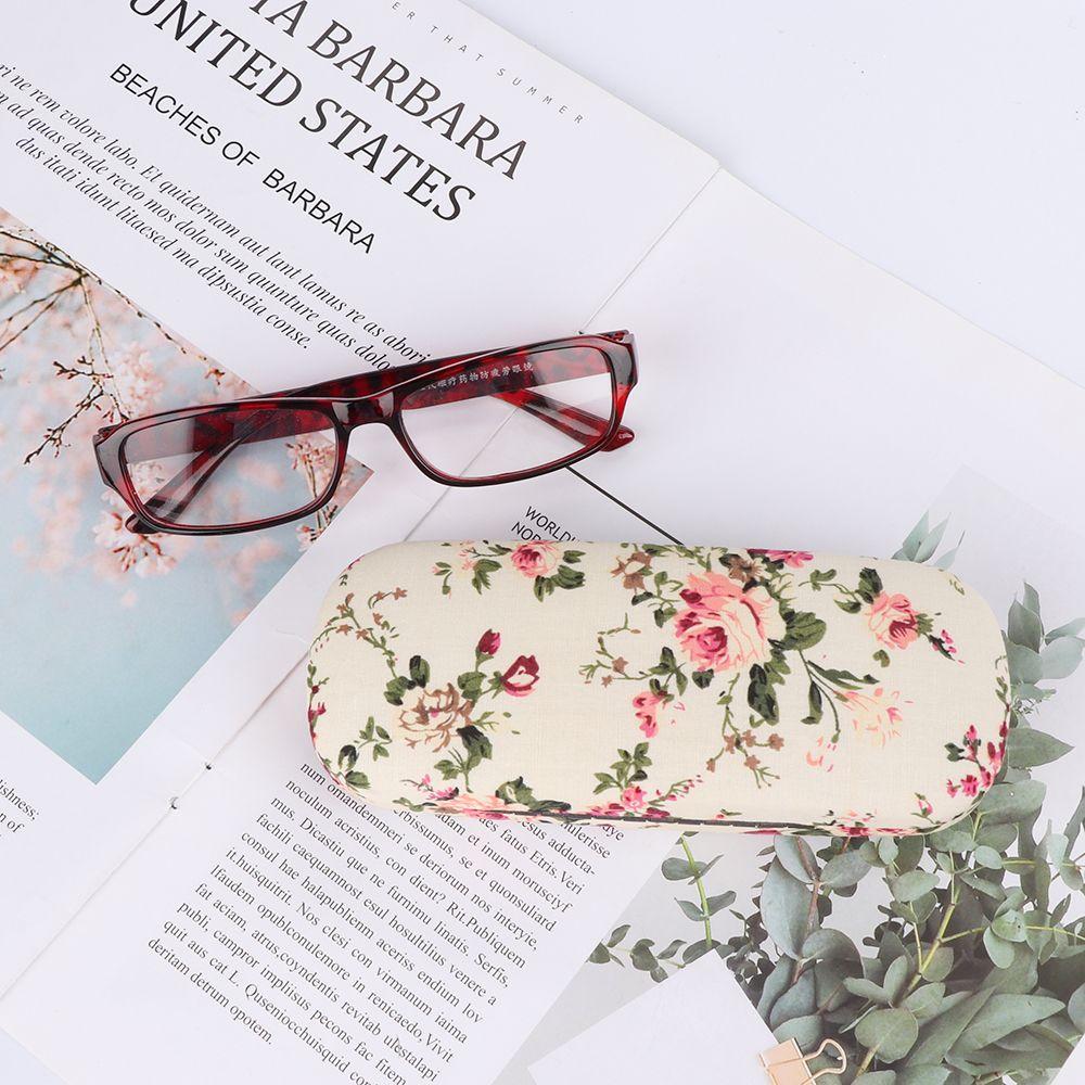 Floral Spectacle Case Storage Reading Glasses Box Sunglasses Bags Glasses Case Eyewear Protector