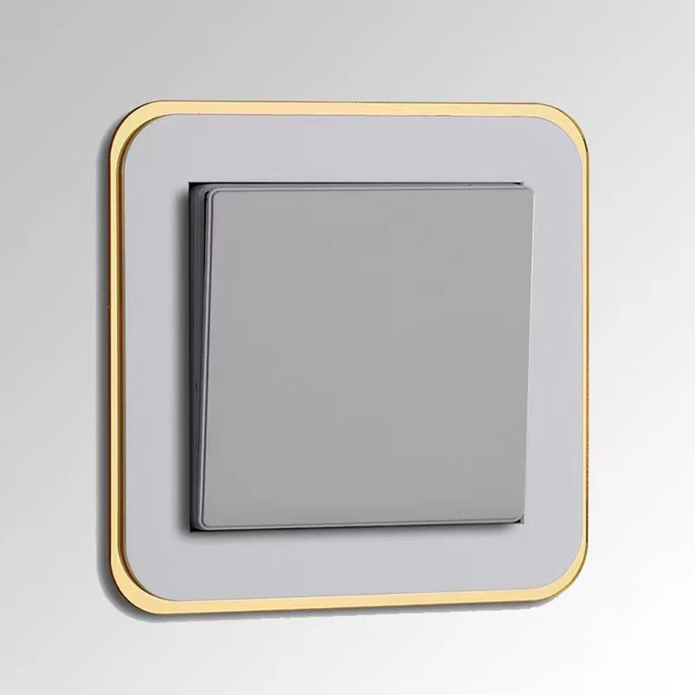 Не клейкая защитная накладка для выключателя, защита от грязи, наклейка на стену для розетки, декор для дома