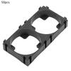 50pcs 2 Links Design Lithium Battery Bracket Double Cell Bracket  For DIY Battery Pack