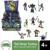 Rise Of The Teenage Mutant 6cm Tall Ninja Turtles Mini Figures Party Pack