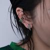 Персонализированные серьги «Дух змеи» Простые Модные Креативные Серьги-клипсы Нишевые Хип-хоп Панк Женские Изящные Серьги для Повседневной Носки