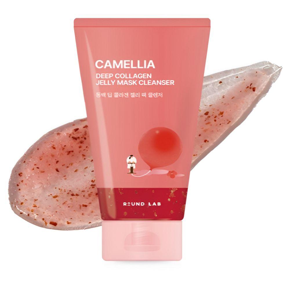 Round Lab Camellia Deep Collagen Jelly Pack Cleanser Hydrating & Elasticity Care 150ml