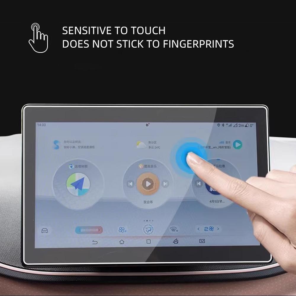 For BYD Dolphin Mini Dolphin Surf Seagull 2024 2025 Navigation Screen Film Instrument Membrane Tempered Glass Protector
