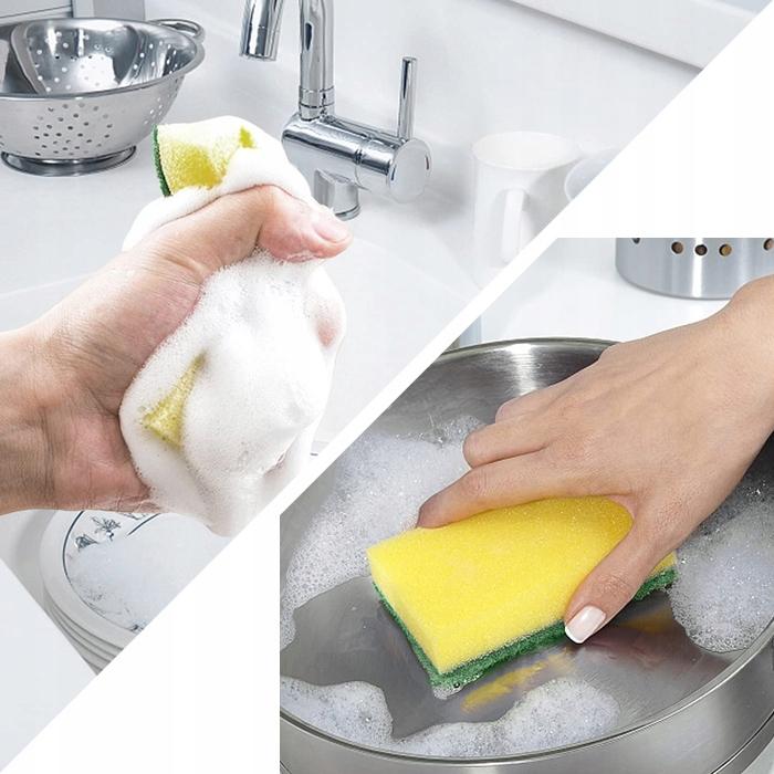 Kitchen Sponge, Kitchen Sponge, Dishwashing Sponge, Set Of 10 Sponges.