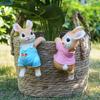 Gardening Figurine Cute Rabbit Figurine Garden Ornament Gardening Accessories Stylish Indoor Outdoor Decoration Healing Rabbit Figurine Succulent Pot