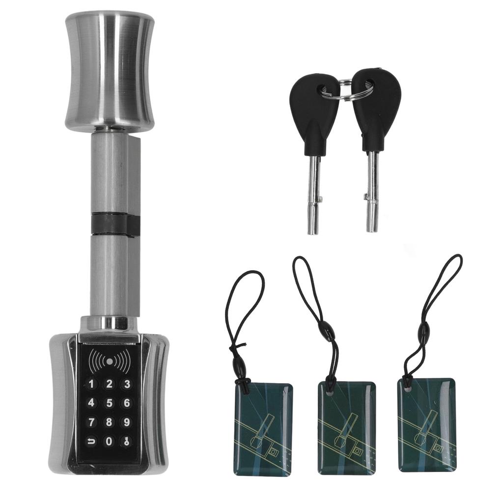 Умный замок 30 наборов паролей 200 наборов Механический ключ для разблокировки смарт-карты Электронный замок для