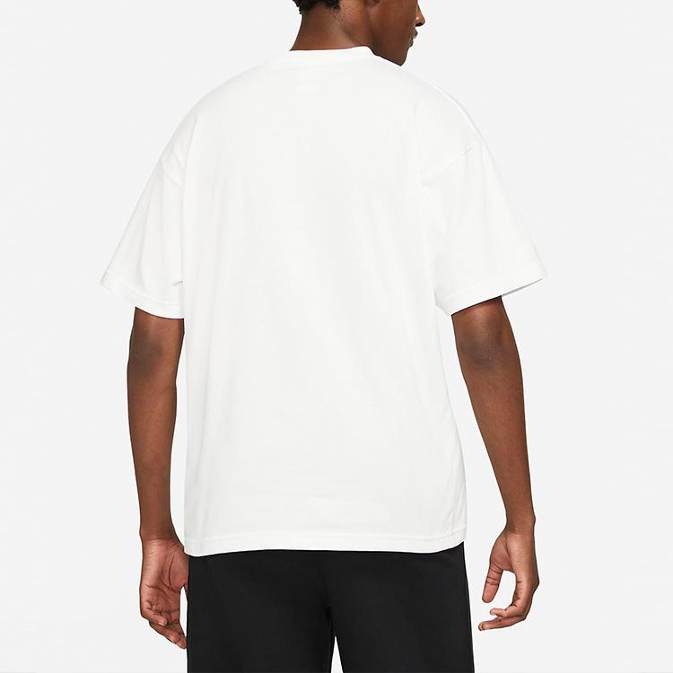 Nike Футболка Solo Swoosh с круглым вырезом и принтом логотипа, мужская, белая CV0559-121