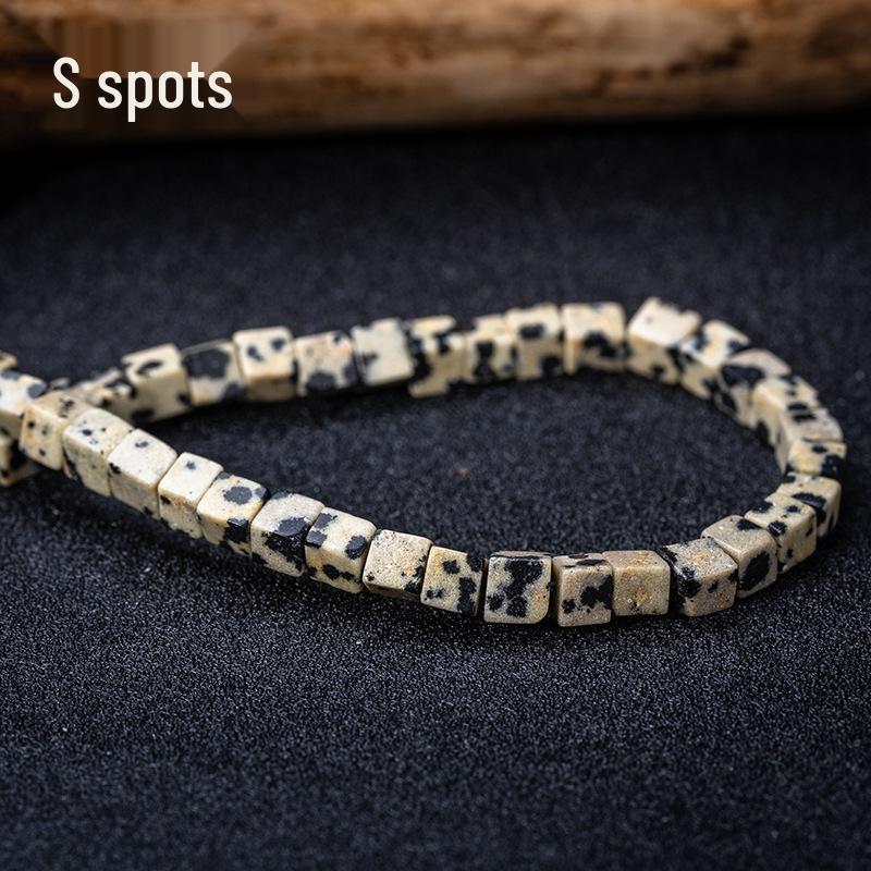 Кубики из натурального камня лазурита и бирюзы 4 мм – Креативный стиль