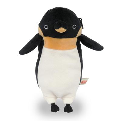 Shinada Global Mochi Series Mochipen Mochi Пенал, Родитель, Черный, 9 x 8 x 18 см, Пенал, Дизайн Животное Пингвин, MPPE-0180B