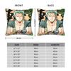 Luffy Anime Zoro Square Pillow Case Anime Cushion Covers Funny Polyester Decorative Throw Pillow Case Cover For Living Room