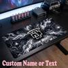 Rammstein Customized Name Text Mouse Pad, Large Desk Mouse Mat Personalized Home Office Present