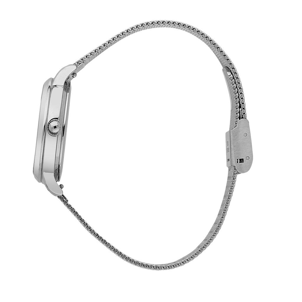 Oui & Me Fleurette Stainless Steel Mesh Pink Dial Quartz ME010376 Women's Watch