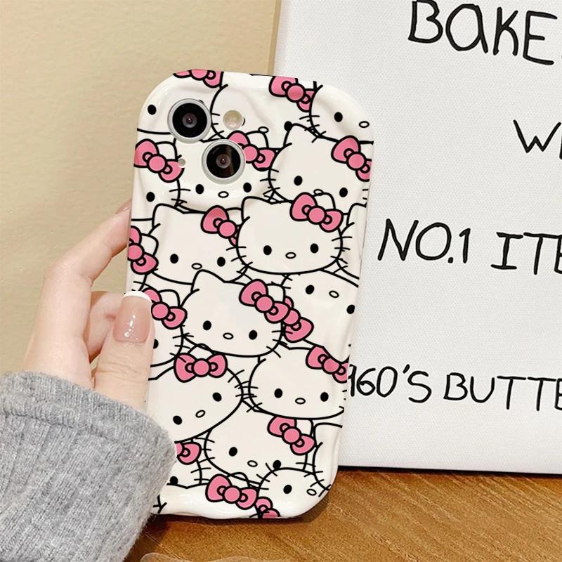 Чехол для телефона Xiaomi POCO X8 Pro 15T 5G M7 F7 X7 Pro M6 X6 F4 NFC X5 F6 5G Мультяшный Hello Kitty Корейский ТПУ Чехол