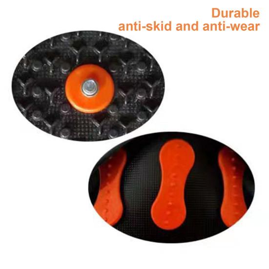 1 Pair Ice Grips 5-Stud Snow Gripper Over Shoe Boot Traction Cleat Anti-slip