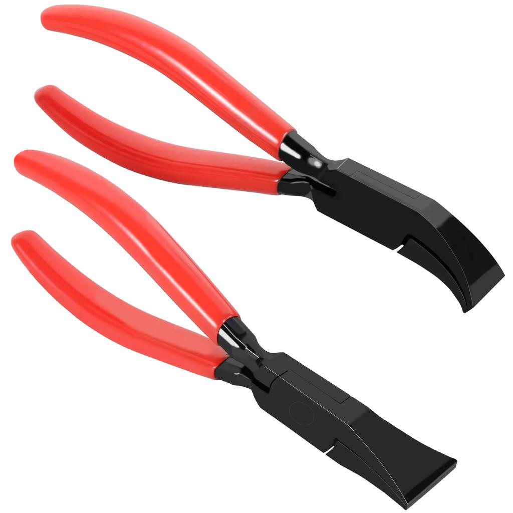 2 шт. Ручной листогибочный инструмент премиум-класса для листового металла, Прямые плоскогубцы для листового металла, Прочный мини-инструмент для гибки листового металла под углом 45° с нескользящей ручкой