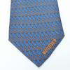 Used HERMES Tie Toyota Limited Edition Silk Blue Brown Suit