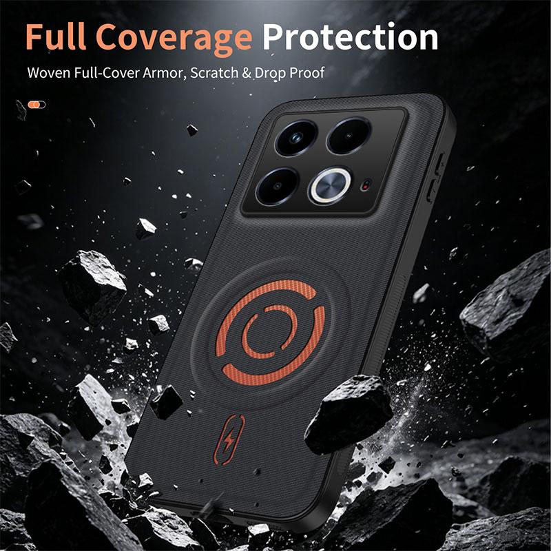Для Infinix Note 30 30 Pro Чехол для Infinix Note 40 40 Pro Чехол для телефона Роскошный Магнитный Силиконовый Ударопрочный Защитный Задняя крышка