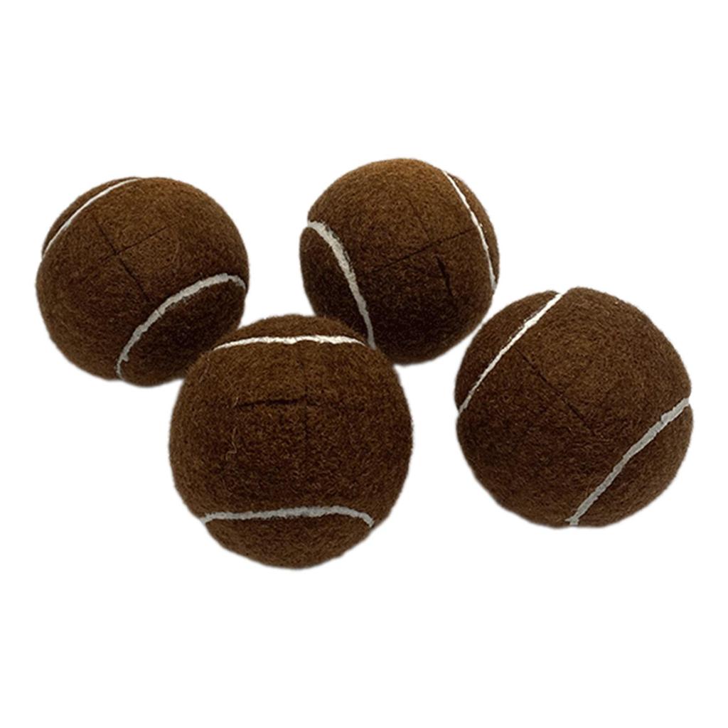 4Pcs/Set Furniture Leg Covers Tennis Balls Shape Cross Opening Supplies AntiSlip Floor Protection for Office Sofa Dining Room