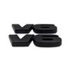 2x Black Metal V6  Emblem 3D V-6 Engine Bagde Car Fender Sticker Sport Decal