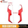 2pcs Red Console Navigation Screen Side Panel Trim For Ram 1500 -23 Interior