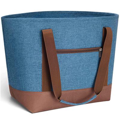 RVSNQ Охлаждающая большая сумка для обеда на молнии Eco Thermal Food Cold Lunch, подходящая для поездок на работу в Cherry Blossom Shopping Bag, Вместимость, Сумка, Складная, Сумка, Сумка,