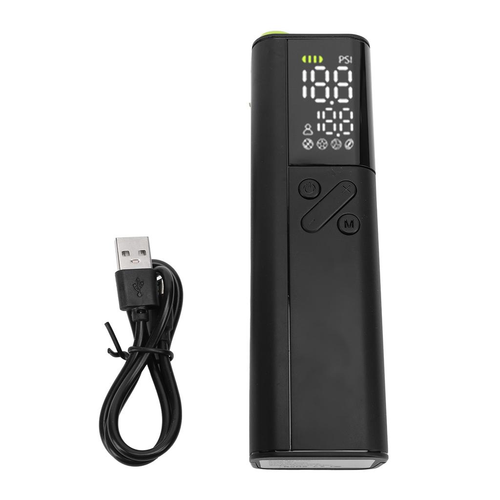 Электрический насос для мячей многофункциональный 3?18psi светодиодный дисплей футбольный мяч воздушный насос с точным давлением