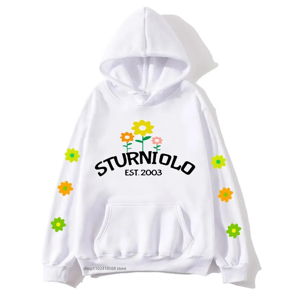 Merch Sturniolo Triplets Hoodie Men Punk Sweatshirt Y2k Let's Trip свитера Streetwear Длинные рукава Harajuku Casual