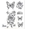 Facet Tattoo Sticker 16 Types Set, Facet Tattoo 015, 3 Sets