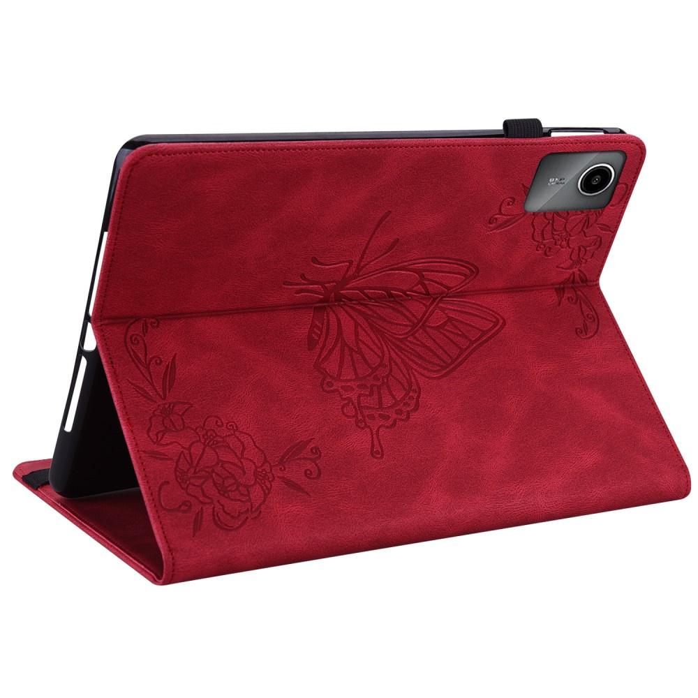 Lenovo Tab M11 Case, Butterfly, Red