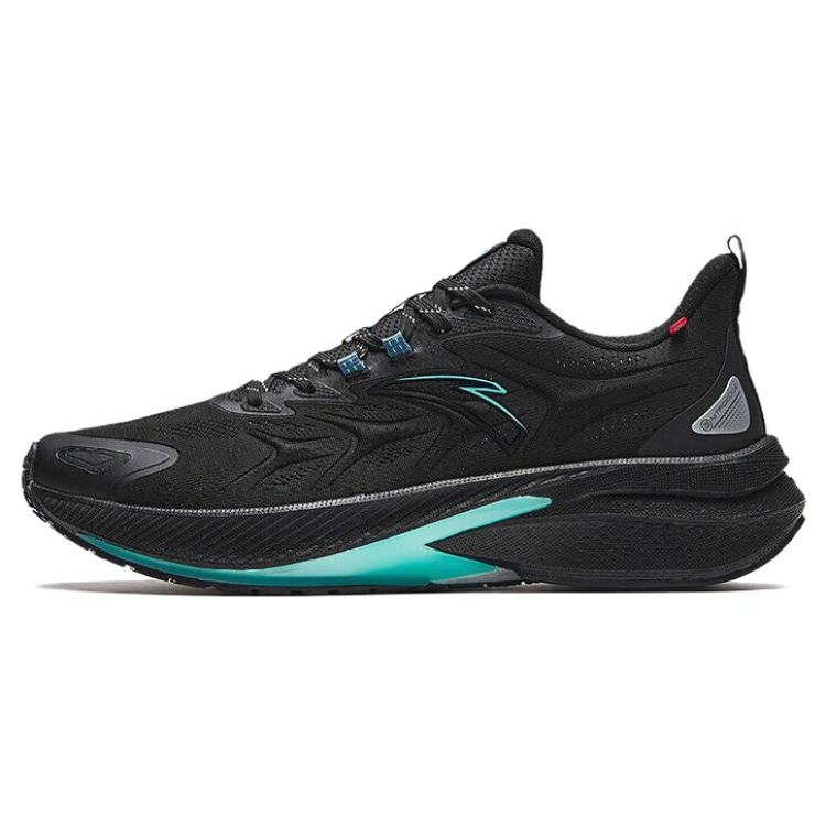 Anta Rocket 5.0 Comfortable Sports Non-Slip Wear-Resistant Low-Top Running Shoes Men Running Shoes Black 112345523-3