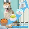 Dog Drinking Bowl Non-wet Mouth Cat Water Bowl Cat Neck Protection Dog Buoyancy Water Basin Pet Anti-knock Over Floating Water Dispenser