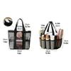 Portable Beach Bag Bathing Bag Foldable Mesh Beach Bag Fitness Swimming Bag Storage Bag Large Capacity Portable Bag