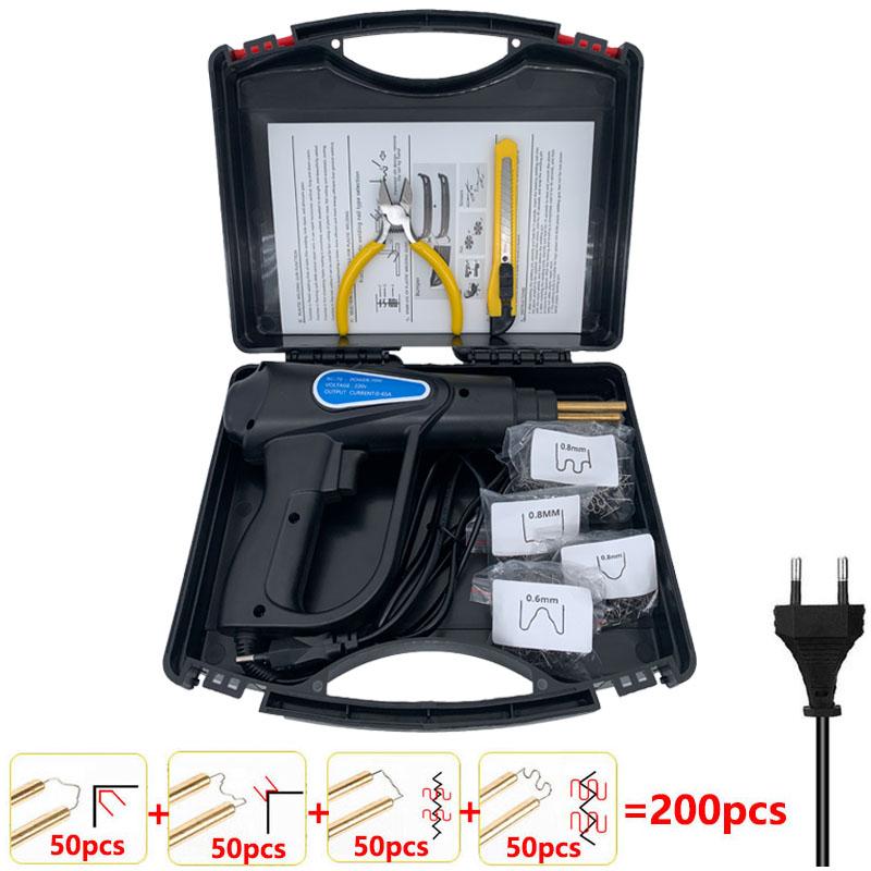 Сварочный аппарат для пластика, 70 Вт, для ремонта бампера, ручной комплект для ремонта пистолета с горячими скобами, сварочные системы