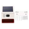 Solar Alarm Wireless DC 5V 433MHz 100dB Infrared Sensor IP65 Waterproof Sound Light Alarm