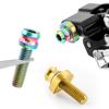 Arc-shaped Bike Frame Fixing Screws Titanium Zinc Zinc Alloy Bicycle Fixing Screw Gasket  MTB Bike