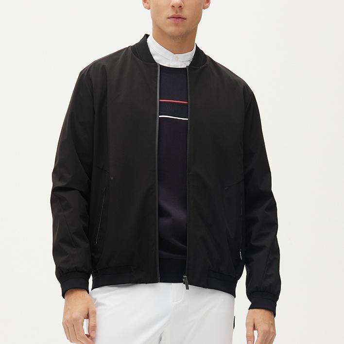 FILA Jackets Men's Black Baseball Collar Moderate Other F11M132709F-BK