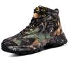 New Men's Outdoor Hiking Shoes Camouflage Waterproof Low Cut Hiking and Off-road Boots Military Boots Zapatos Hombre Tênis