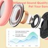 Наушники Bluetooth с кошачьими ушками и фонариком, с микрофоном, поддержкой 3,5 мм AUX/TF Card Play, беспроводная гарнитура для детей и девочек, подарок на день рождения