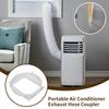 1 шт. Интерфейс мобильного кондиционера 150 мм Переходник для шланга вытяжного воздуховода Переходник-перегородка Детали домашнего кондиционера