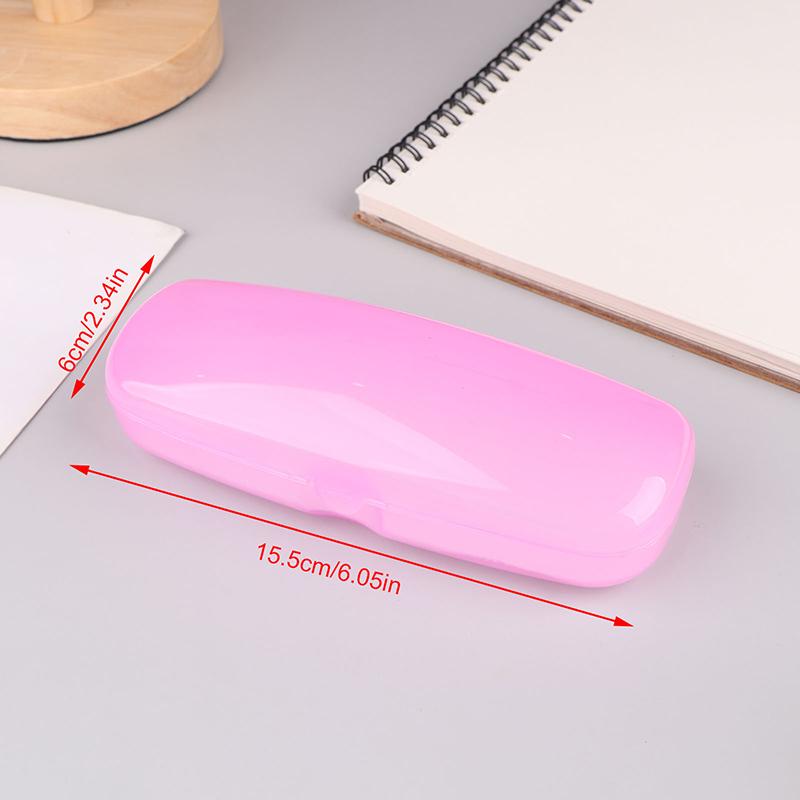 Transparent Glasses Case Frosted Plastic Hard Sunglasses Case For Glasses Protector Box Portable Eyeglasses Case Eyewear Box