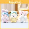 Wash Face Delightful Rabbit Plush Toy Keychain Adorable Short Fur Design Kid For