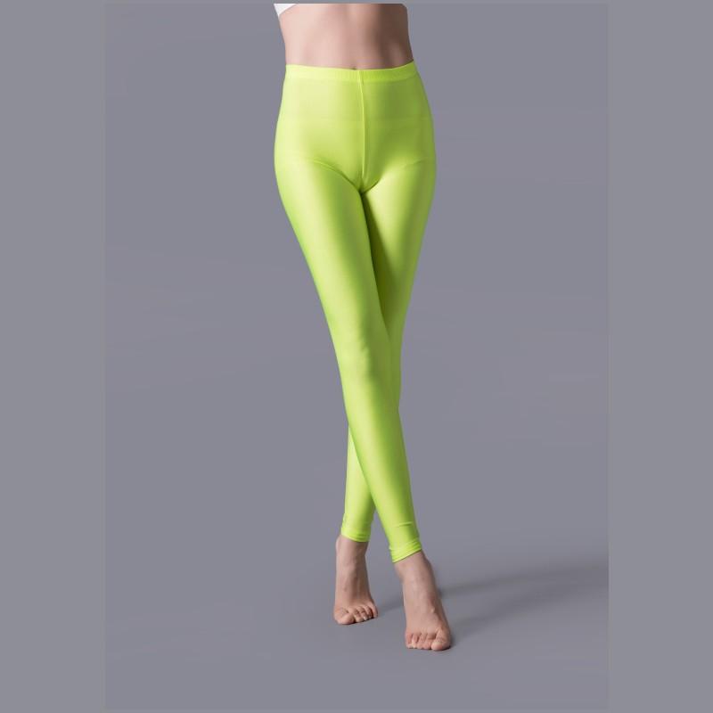 Women Leggings Girl Slim Cropped Trousers High Elasticity Skinny Casual Pants Dance Performance Trousers