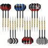 18pcs/set Steel Tip Darts, Professional Metal Darts, Darts Metal Tip Set, Metal Darts for Dartboard