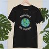 Сохрани или погибни Эко-принт Футболка 2025 Новая Женская Мужская Высококачественный Хлопок День Земли Футболка Устойчивая Мода Подарок Футболки