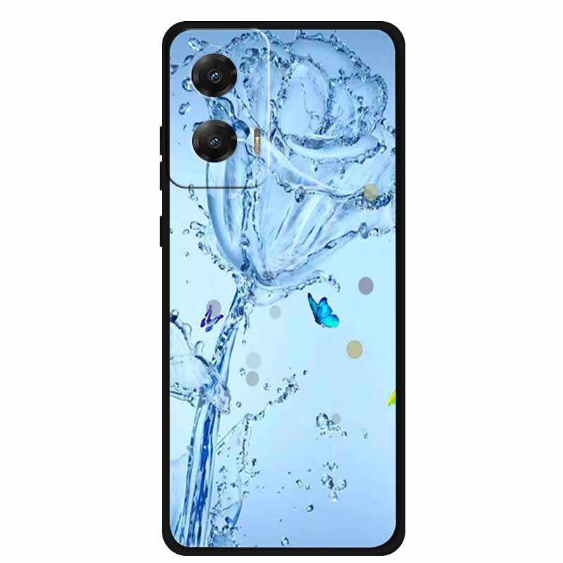 Для Moto G85 5G Чехол ТПУ Животные Мягкий Силикон Задняя Крышка Чехлы Для Телефона Для Motorola Moto E14 MotoG85 Волк Защитный Крутой funda
